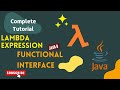 Lambda Expressions | Functional Interfaces in JAVA | JAVA INTERVIEW QUESTIONS | HINDI