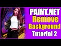 How to remove background from image using paint.net  [ Tutorial ]