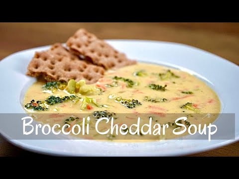 Broccoli Cheddar Soup Recipe