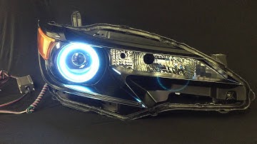 2014-2015 Scion tC Headlights with RGB Halo