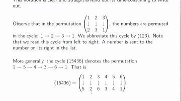 The Symmetric Group
