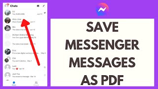 how to save messenger messages as pdf [step-by-step]