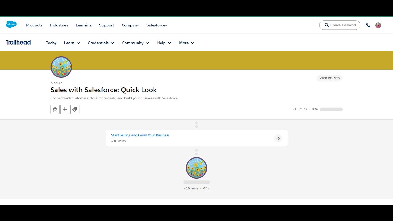 Sales with Salesforce : Quick Look Trailhead Answer | #trailheadbadges ...