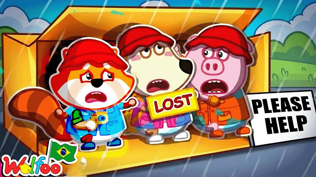 🚨 Onde Estão Lucy, Nancy e Amy?! – Um Alerta de Segurança no Parque! Wolfoo em Português