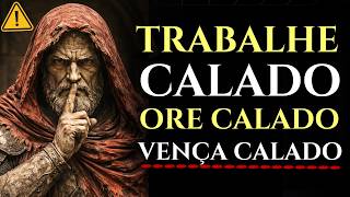 Work in silence. Pray in silence. Conquer in silence | The wisdom of Machiavelli