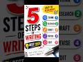 English Pedagogy for CTET 2026|Steps of Writing Explained Easy ✍️ #ctet2026