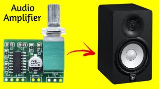 2-Channel Audio Amplifier Using Pam8403 Module Make At Homepowerful Audio Amplifier Make Use A 1 Ic