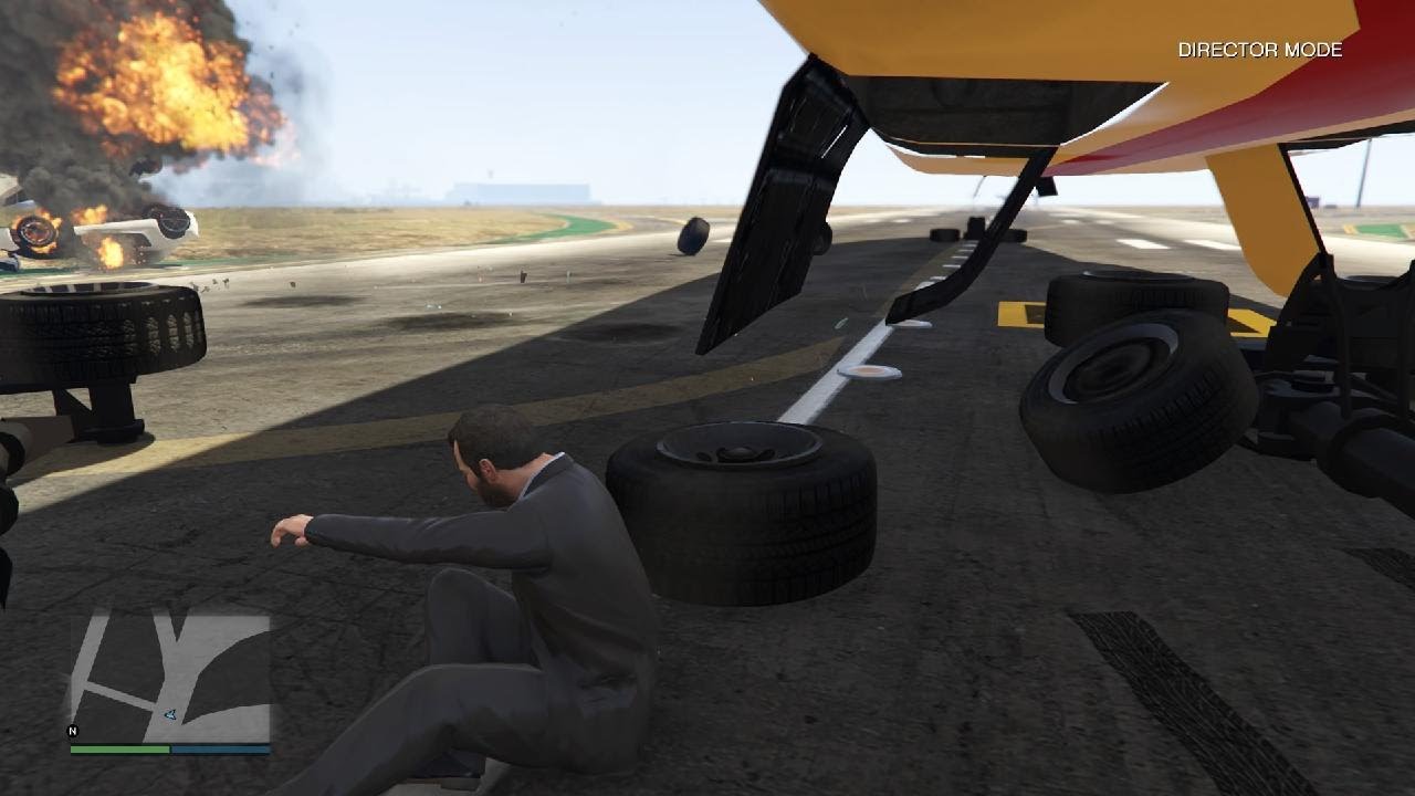 Car vs plane 3 YouTube