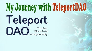 My Journey with TeleportDAO (Trustless blockchain Interoperability)