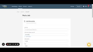 Posting a Job on Bayt.com screenshot 5