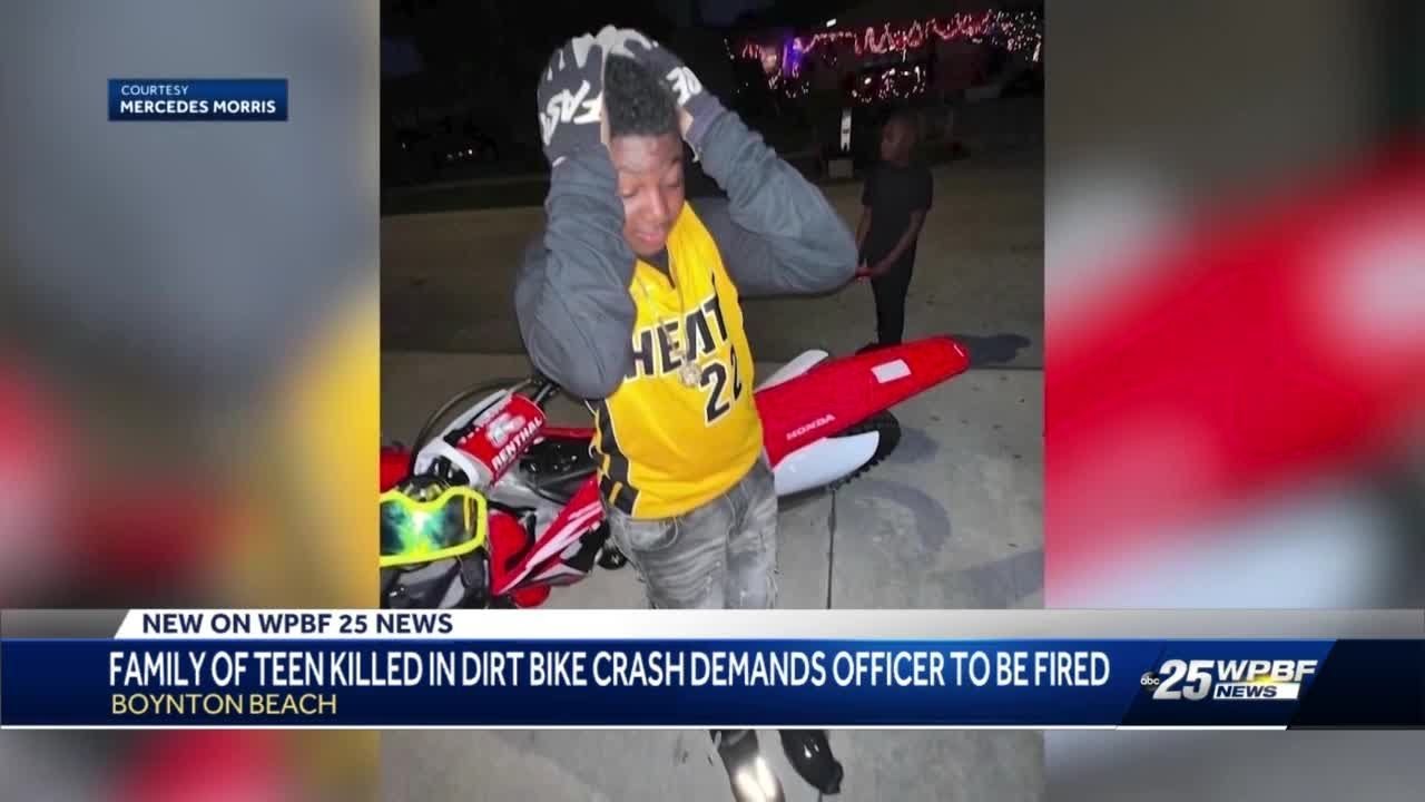 Family of Teen Killed in Dirt Bike Crash Demands Officer to be Fired ...
