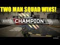 Apex Legends - Two man squad CHAMPIONS! Bloodhound is AMAZING!