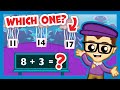 Meet the Math Drills Addition - 8's