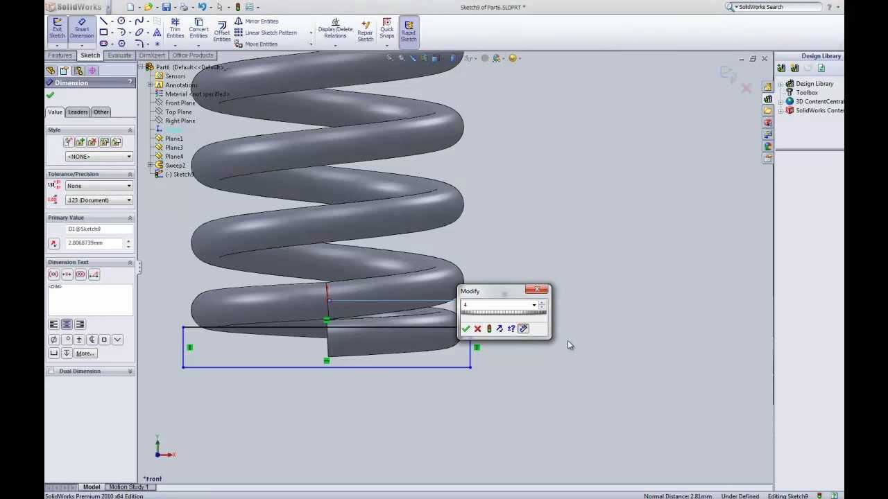 how to download springs into solidworks