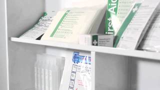 British Standard Compliant Industrial High-Risk First Aid Cabinet (Metal) C973 / K3352