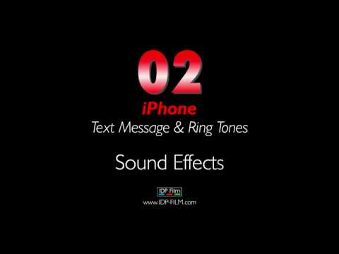 IPhone Message Sound Effects HD - MOBILE Ring Tones 02 - Text Tone