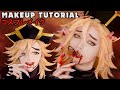 ☆ Douma Cosplay Makeup Tutorial Demon Slayer 鬼滅の刃 ☆