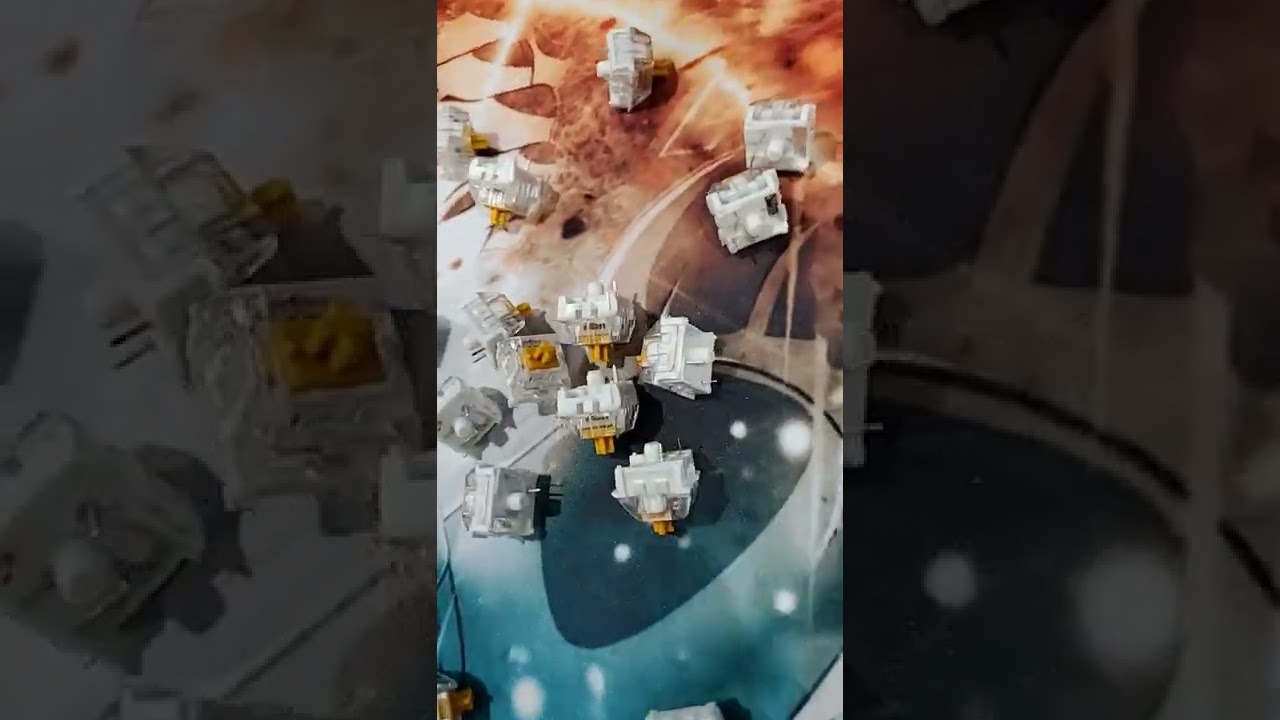 Another master piece. Drop CTRL TKL Kailh speed mechanical switches with G-Skill Crystal Keycaps.