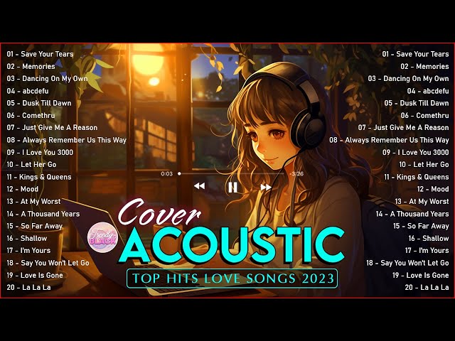 Beautiful Tiktok Acoustic Cover Love Songs 2023 Playlist ❤️ Best Of Acoustic Cover Of Popular Songs class=
