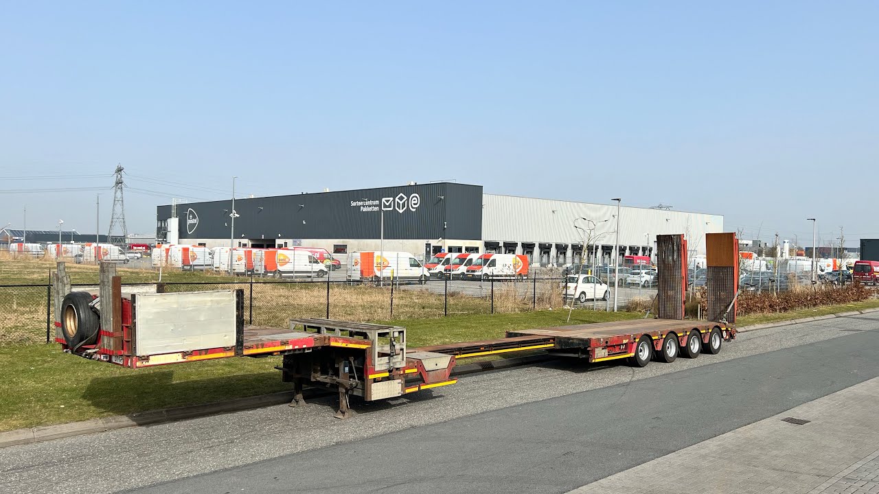 LVS7943 - Faymonville MAX Trailer  STZ-4AU / Uitschuifbaar 6mtr / Hydraulic Ramp