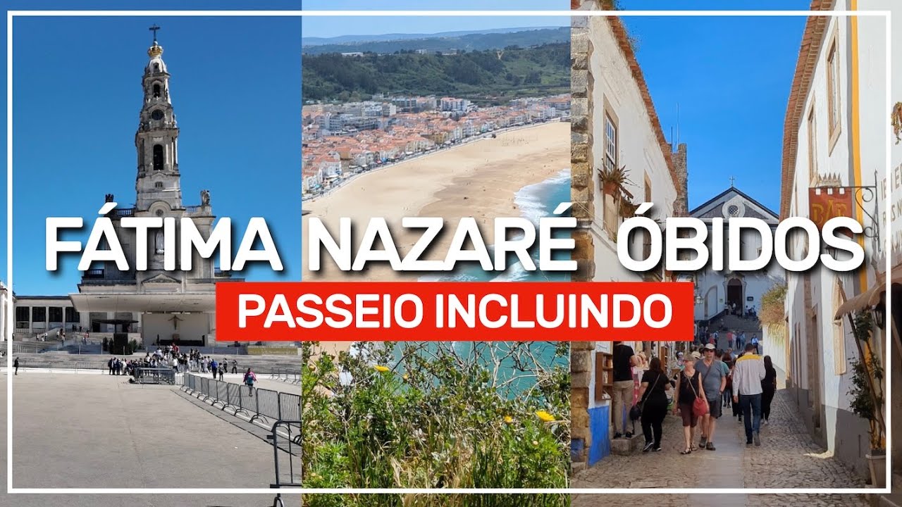 ✅ bate-volta de LISBOA a FÁTIMA, NAZARÉ e ÓBIDOS 🇵🇹 #288