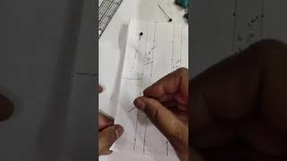 Temporary stitches Diagonal Basting by Shoba.