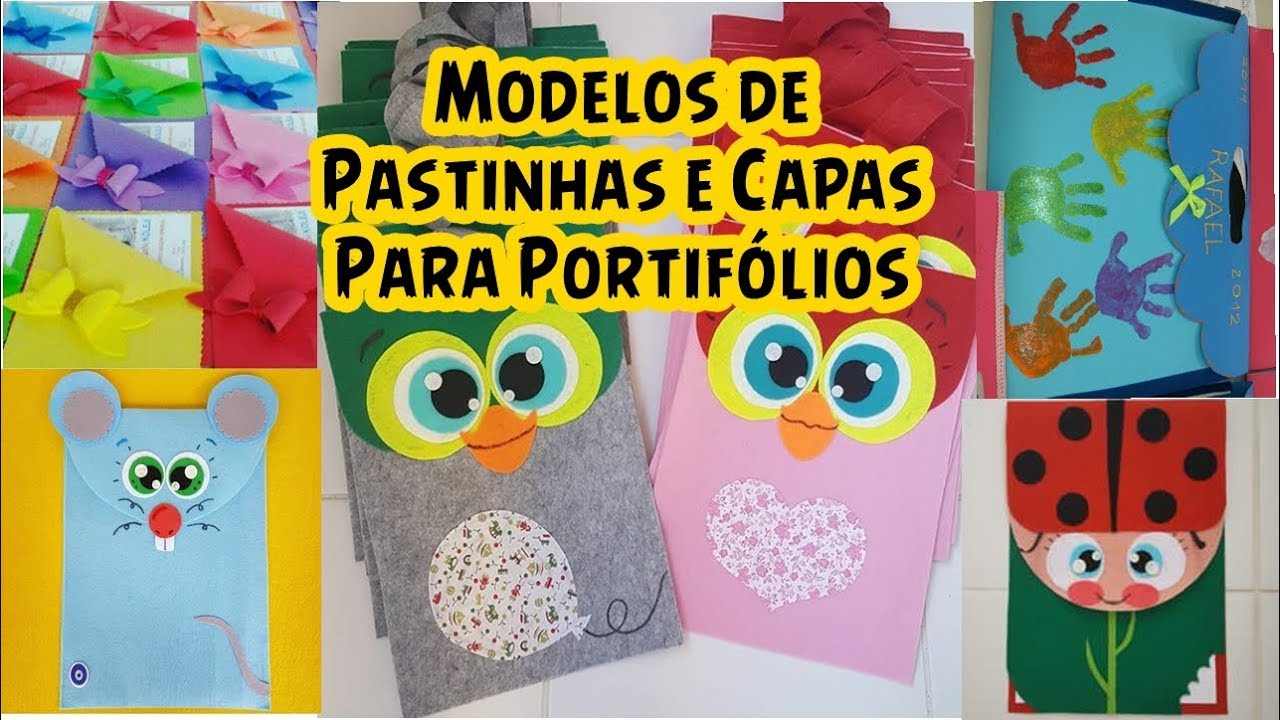 Modelos de Pastinhas e Capas Para Portifólios