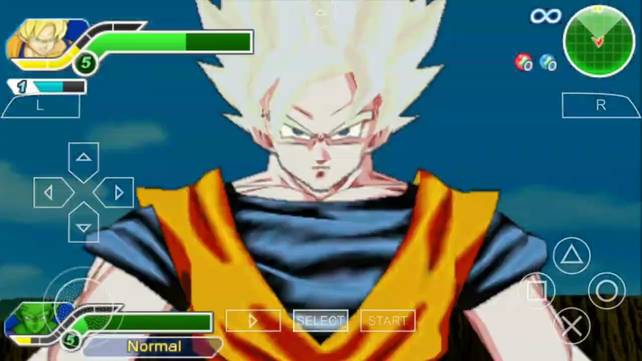 Torneo de dragon ball z tag team semifinales goku y piccolo vs vegeta y trunks