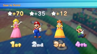 Mario Party 10  Peach vs Mario vs Luigi vs Daisy  Mushroom Park