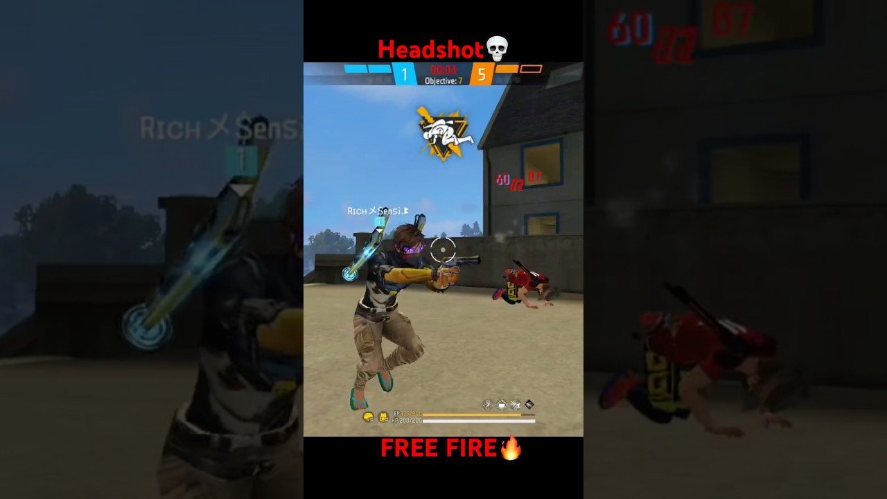 Headshot💀 #freefire #garenafreefire #freefirehandgame #vairalshort #handcam ##mobilegame