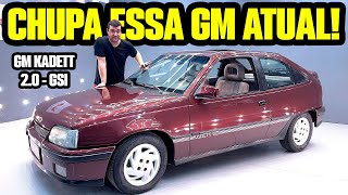 DEU VERGONHA da GM ATUAL! KADETT GSI: MELHOR que QUALQUER CARRO ZERO KM? (Avaliação)