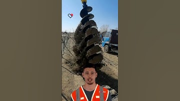 Watch how the excavator digs holes on the spot #fcnfm