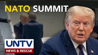 US President Trump, dumating na sa Ankara, Türkiye para sa 2-day NATO Summit