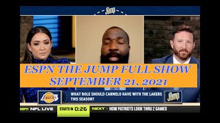 ESPN The Jump FULL Show Sept 21 | Windhorst REACTS Carmelo Anthony role on Lakers |JJ Reddick Retire