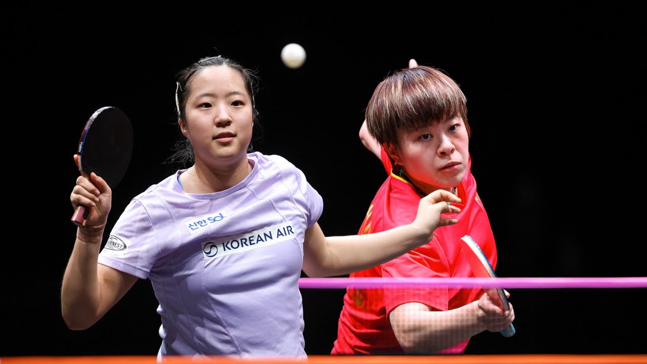 FULL MATCH | Shin Yubin vs Wang Yidi | Asian Cup Table Tennis
