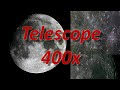 Moon  telescope 400x  skywatcher 200p  8 inch dobson