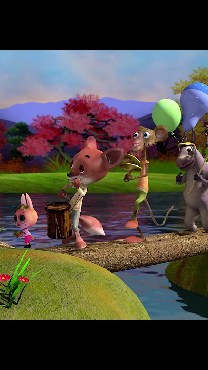 Manjadi Animal Counting 🐫 Malayalam Cartoon Short #short #shorts