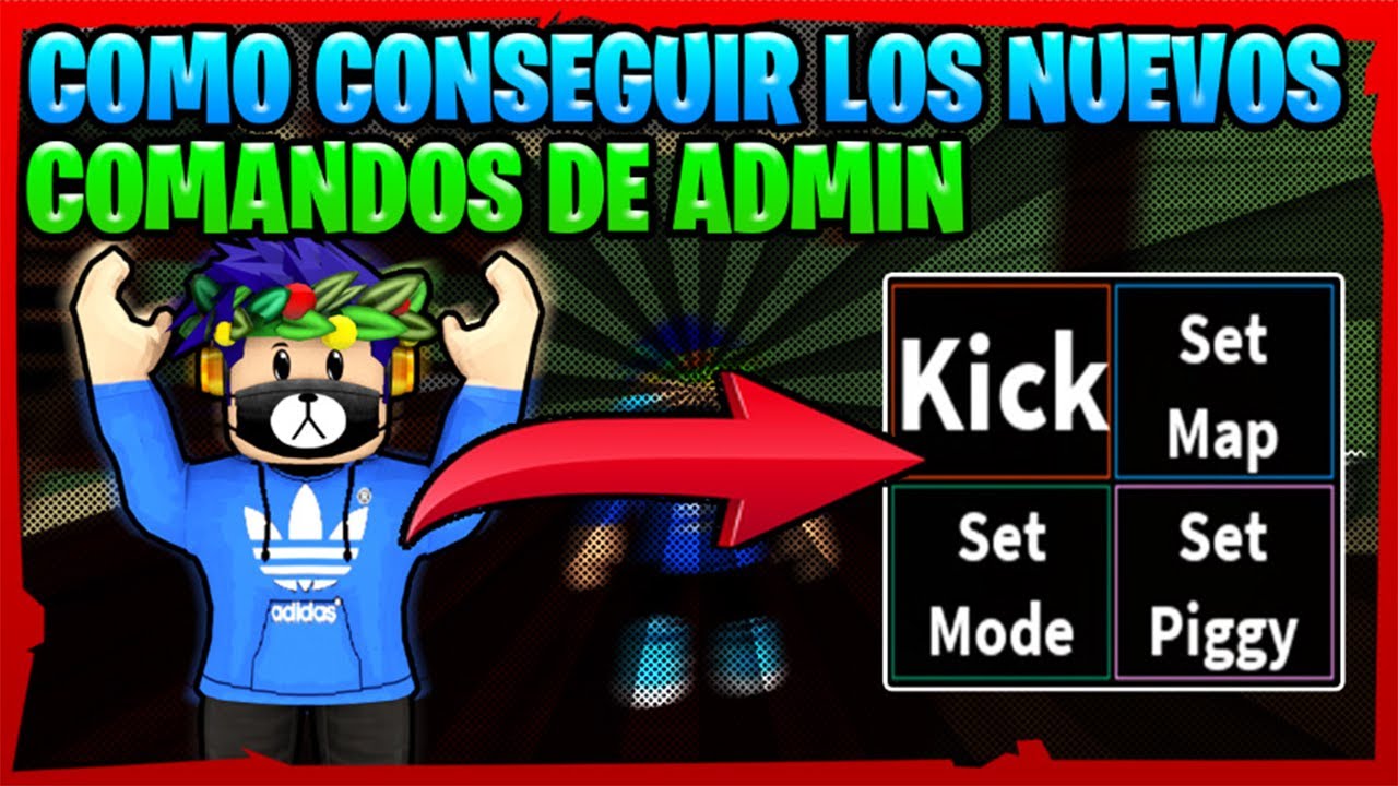 COMO CONSEGUIR LOS NUEVOS COMANDOS DE ADMINISTRADOR EN PIGGY ROBLOX 