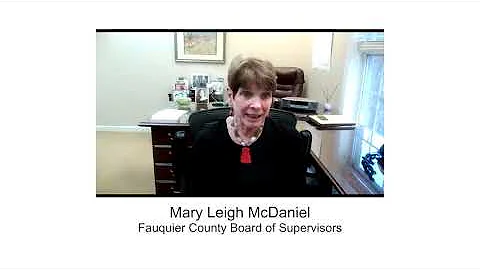Mary Leigh McDaniel, Fauquier Board of Supervisors...