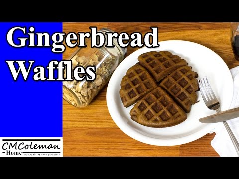 Gingerbread Waffles Recipe