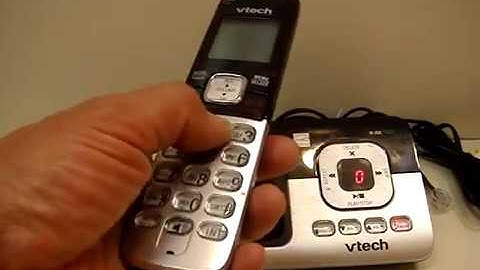 Vtech CS6829 Cordless 6.0 Digital Answering System w/Caller ID/Waiting