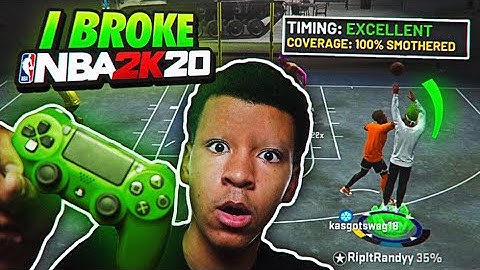 I USED A CUSTOM CONTROLLER & GLITCHED NBA 2K20... 2K SHOULD BAN ME FOR THIS...