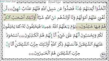 سورة المجادلة (16 - 19) يوسف تولتش