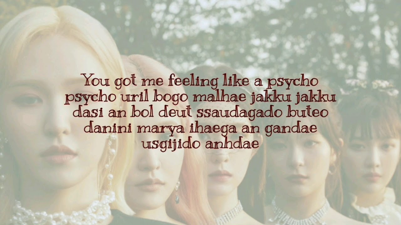 Red Velvet Psycho easy lyrics (Studio Sound) YouTube