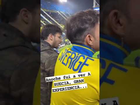 Anoche fui a ver a SUECIA, GRAN EXPERIENCIA…