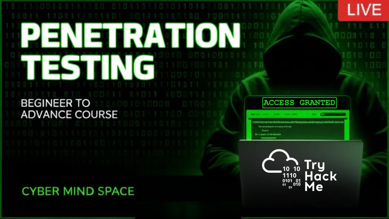 🔴 Live Penetration Testing Tutorial 2025 | Ethical Hacking From Scratch | TryHackMe Labs