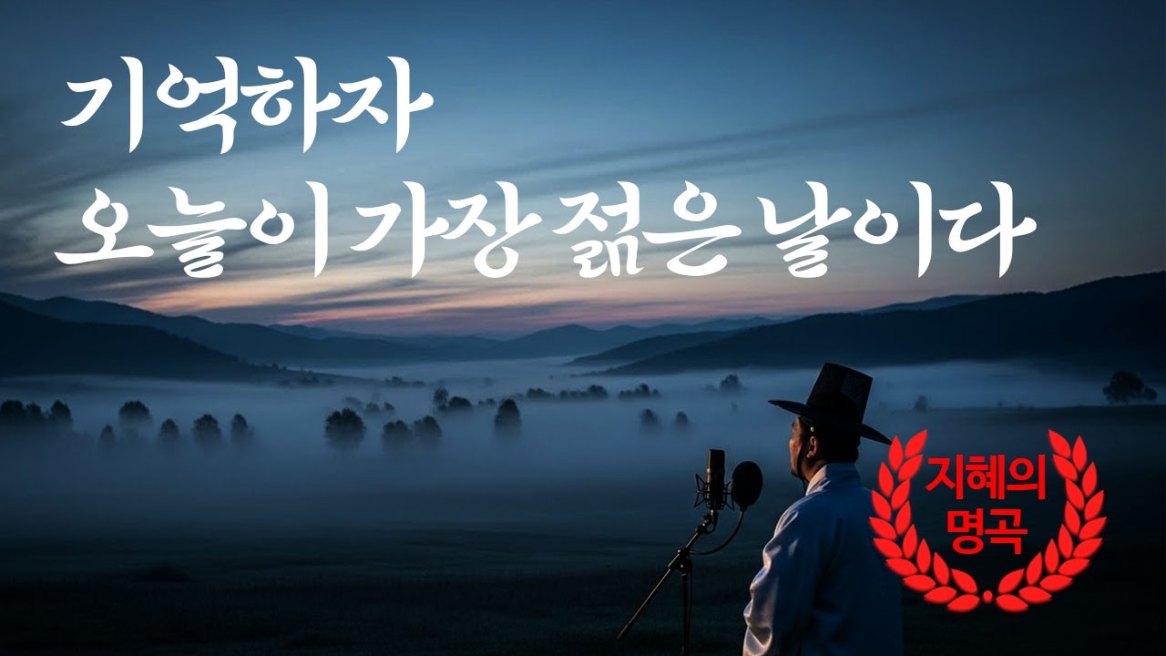 가장 젊은 날 l  기억하자 오늘이 가장 젊은 날이다 l 중년의 노래ㅣ 트로트 추천곡