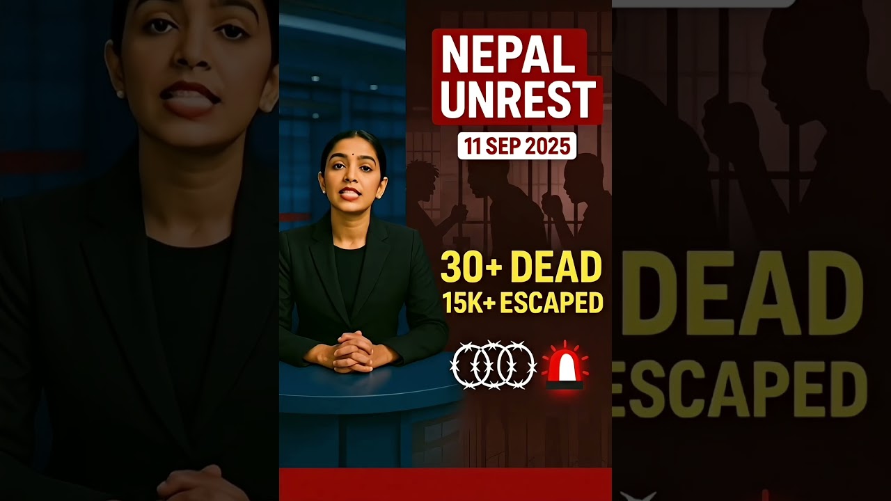 Nepal Protests Death Toll Rises to 34 | 15000+ prisoners escaped  