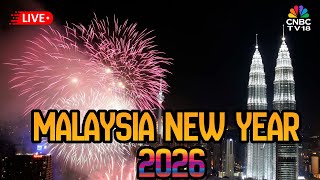 Malaysia New Year 2026 Celebrations LIVE: Fire Works At Petronas Twin Towers in Kuala Lampur | N18G