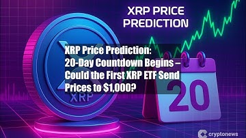 XRP Price Prediction: 20-Day Countdown Begins – Could the First
